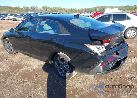 2025 Hyundai Elantra Hybrid Limited from USA, damaged, VIN KMHLN4DJ9SU170891